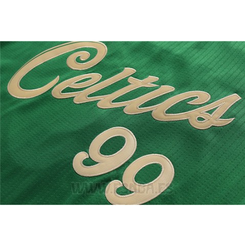 Camiseta Navidad 2015 Boston Celtics Jae Crowder #99 Verde